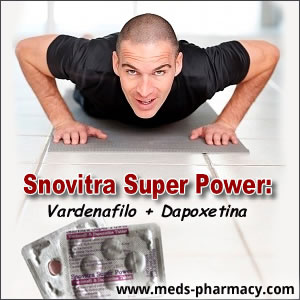 Snovitra Super Power - mantener una ereccion y controla la eyaculacin